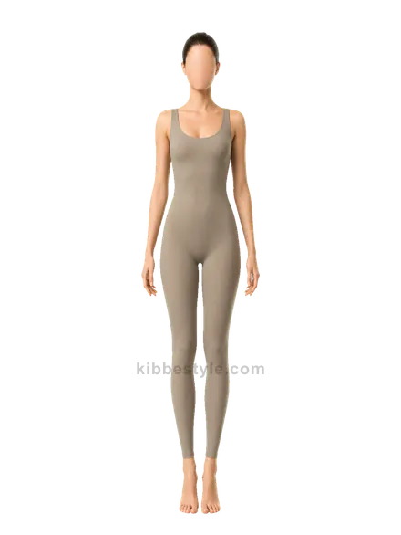Illustration of the typical Dramatic Kibbe body proportions — strongly yang, with no softening yin
