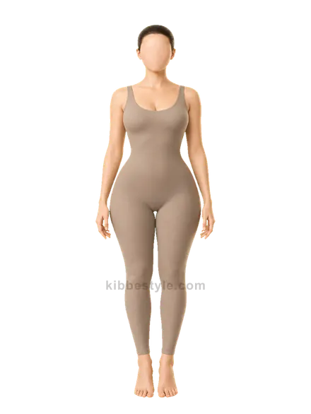 Illustration of the typical Romantic Kibbe body proportions — strongly yin, with no sharpening yang