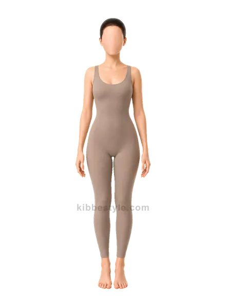 Illustration of the typical Soft Gamine Kibbe body proportions — yin/yang contrast in a petite frame, leaning soft yin